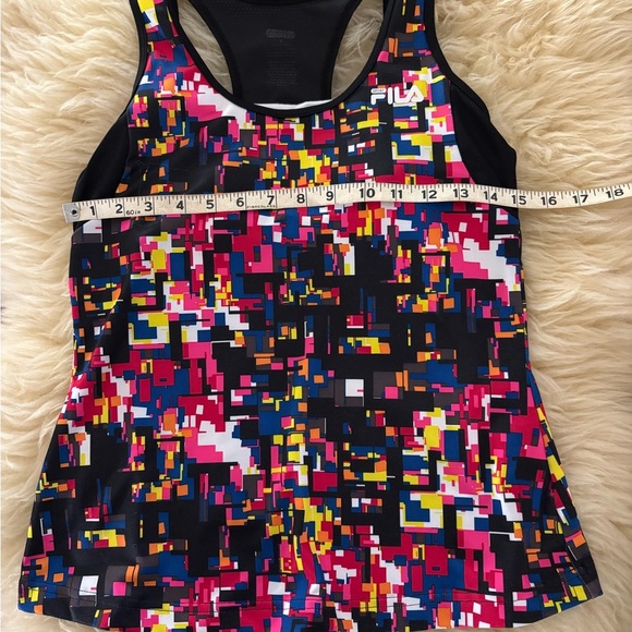 FILA Athletic Workout Colorful Graphic Tank Top - Picture 3 of 6